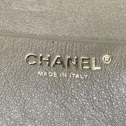 Chanel Suede Calfskin Small Souplissimo Maxi Flap Dark Beige Matthieu Blazy