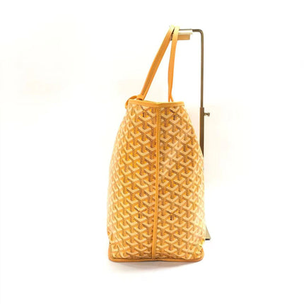 Goyard Anjou GM Large Yellow Reversible Leather Tote