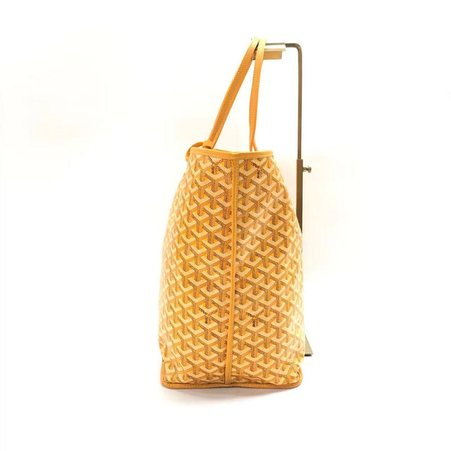 Goyard Anjou GM Large Yellow Reversible Leather Tote