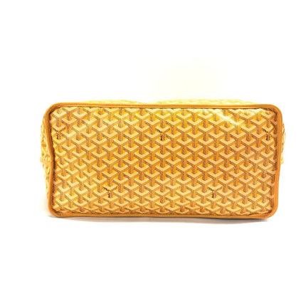 Goyard Anjou GM Large Yellow Reversible Leather Tote