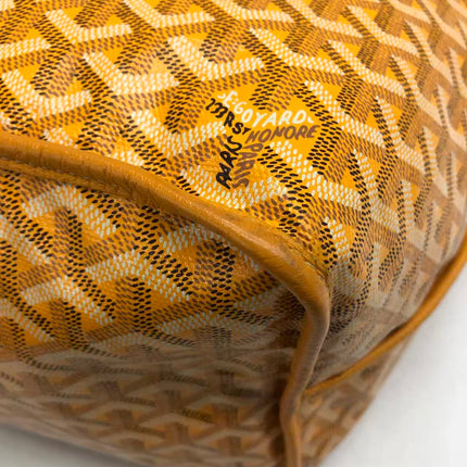 Goyard Anjou GM Large Yellow Reversible Leather Tote
