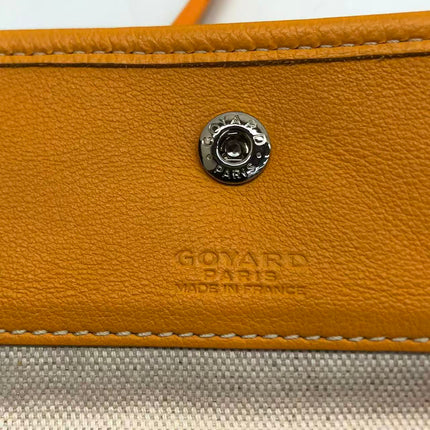 Goyard Anjou GM Large Yellow Reversible Leather Tote
