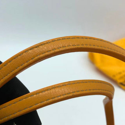 Goyard Anjou GM Large Yellow Reversible Leather Tote