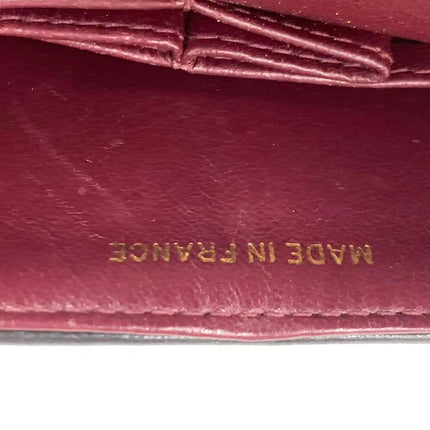 Chanel Vintage Classic Flap Petit Agneau Noir Double Rabat Quincaillerie Or 24 carats