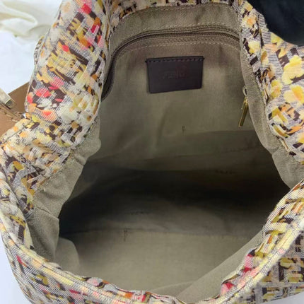 Fendi Mamma Baguette Monogram Zucca Classique Marron