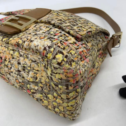 Fendi Mamma Baguette Monogram Zucca Classique Marron