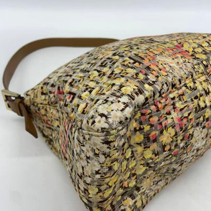 Fendi Mamma Baguette Monogram Zucca Classique Marron