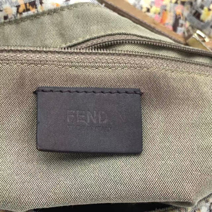 Fendi Mamma Baguette Monogram Zucca Classique Marron