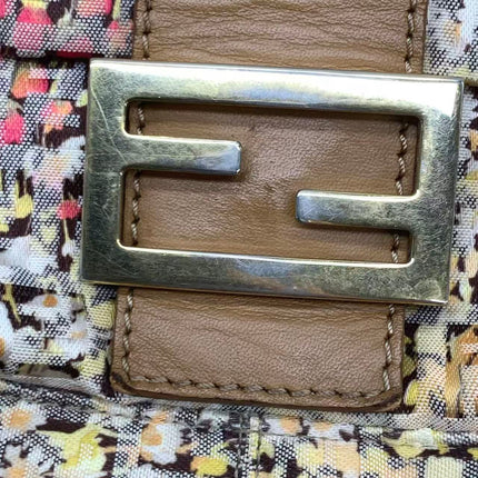 Fendi Mamma Baguette Monogram Zucca Classique Marron