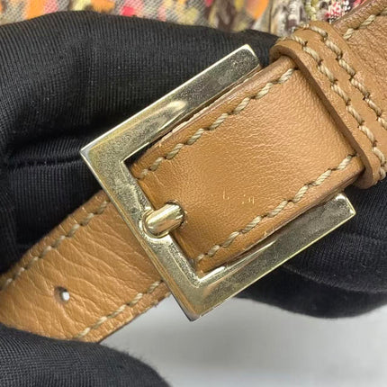 Fendi Mamma Baguette Monogram Zucca Classique Marron