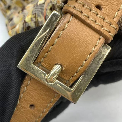 Fendi Mamma Baguette Monogram Zucca Classique Marron
