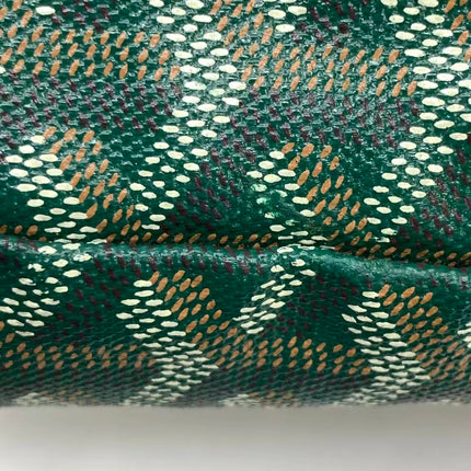Goyard Saint Louis Tote PM Medium Green Printed Canvas 2018
