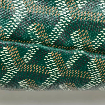Goyard Saint Louis Tote PM Medium Green Printed Canvas 2018