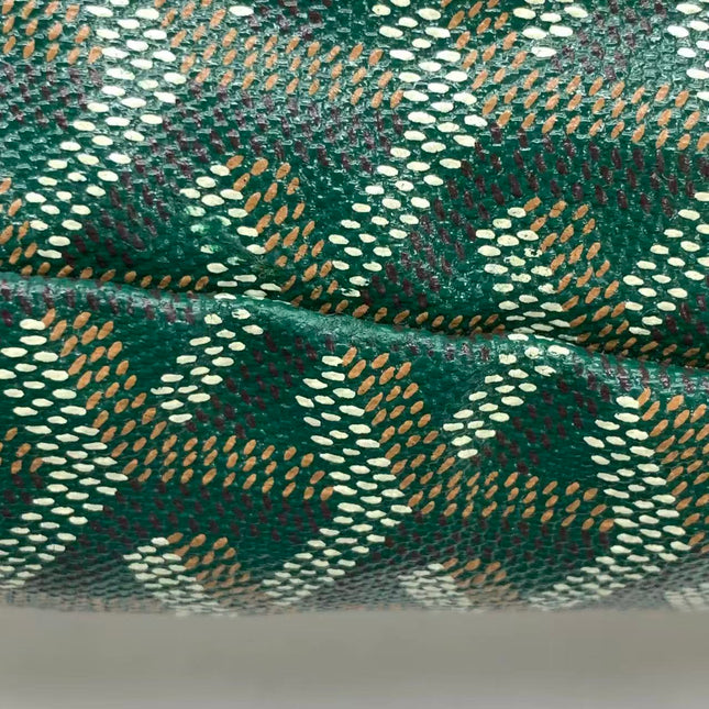 Goyard Saint Louis Tote PM Medium Green Printed Canvas 2018