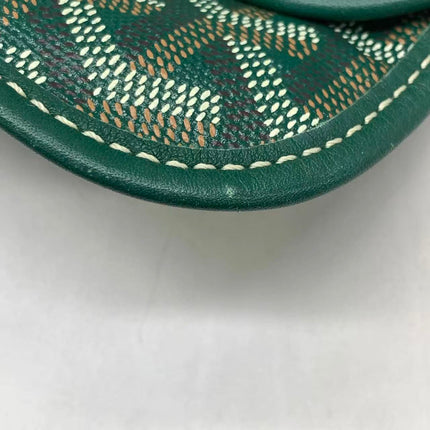 Goyard Saint Louis Tote PM Medium Green Printed Canvas 2018