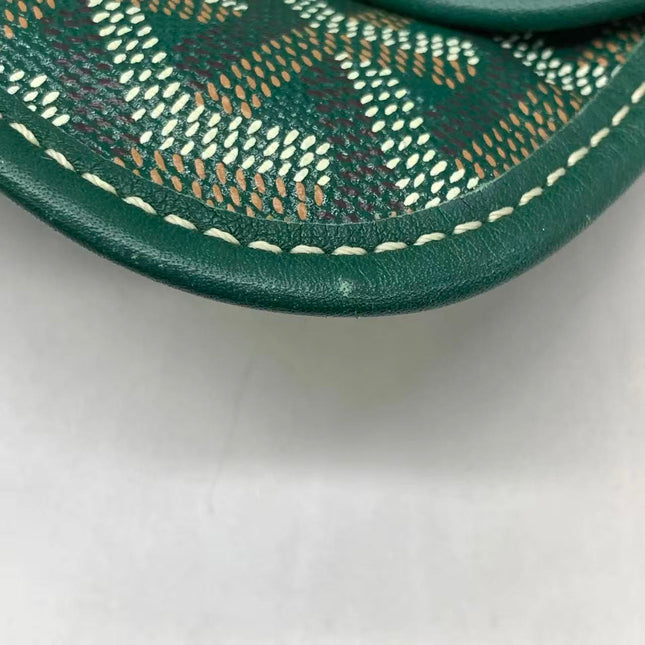 Goyard Saint Louis Tote PM Medium Green Printed Canvas 2018