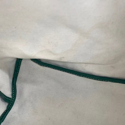 Goyard Saint Louis Tote PM Medium Green Printed Canvas 2018