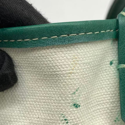 Goyard Saint Louis Tote PM Medium Green Printed Canvas 2018