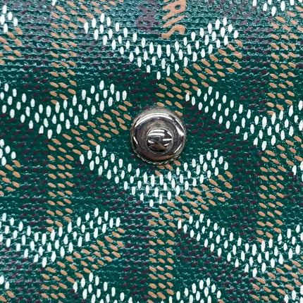 Goyard Saint Louis Tote PM Medium Green Printed Canvas 2018