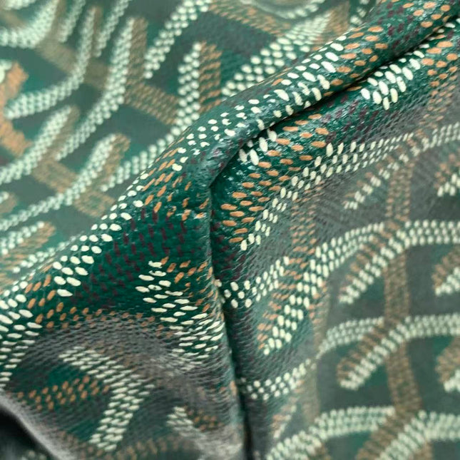 Goyard Saint Louis Tote PM Medium Green Printed Canvas 2018