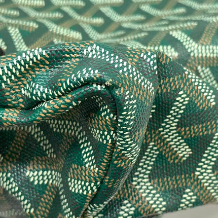 Goyard Saint Louis Tote PM Medium Green Printed Canvas 2018