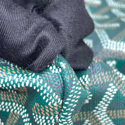 Goyard Saint Louis Tote PM Medium Green Printed Canvas 2018