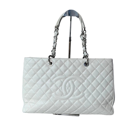 Sac cabas Chanel GST Grand Shopping en cuir caviar couleur camel, PM, 2006-2008