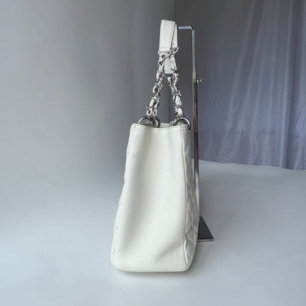 Sac cabas Chanel GST Grand Shopping en cuir caviar couleur camel, PM, 2006-2008