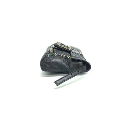 Sac Bandoulière Fendi Baguette Mini en Cuir Nappa Noir