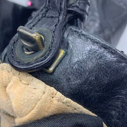 Sac Bandoulière Fendi Baguette Mini en Cuir Nappa Noir