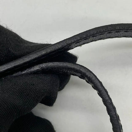 Sac Bandoulière Fendi Baguette Mini en Cuir Nappa Noir