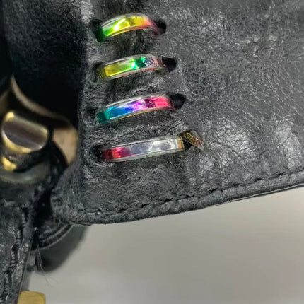 Sac Bandoulière Fendi Baguette Mini en Cuir Nappa Noir