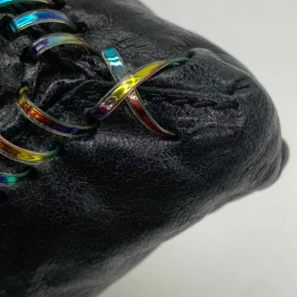 Sac Bandoulière Fendi Baguette Mini en Cuir Nappa Noir