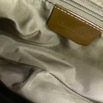 Christian Dior Vintage Saddle Bag Pixelated Calfskin Camouflage Shoulder Bag