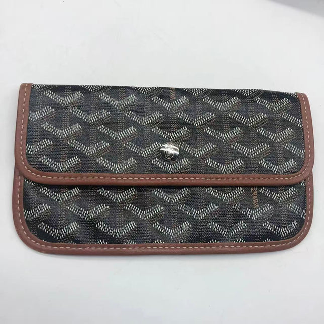 Goyard Saint Louis GM Tote Large Brown Goyardine Canvas 2016