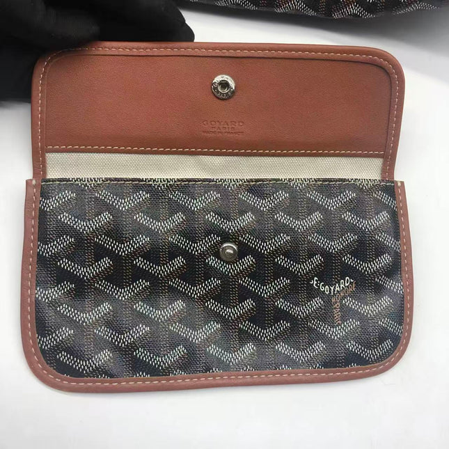 Goyard Saint Louis GM Tote Large Brown Goyardine Canvas 2016