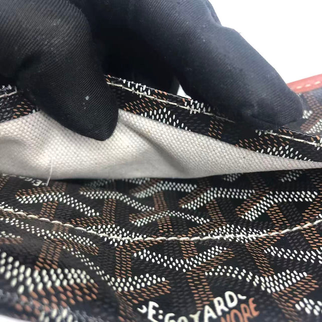 Goyard Saint Louis GM Tote Large Brown Goyardine Canvas 2016