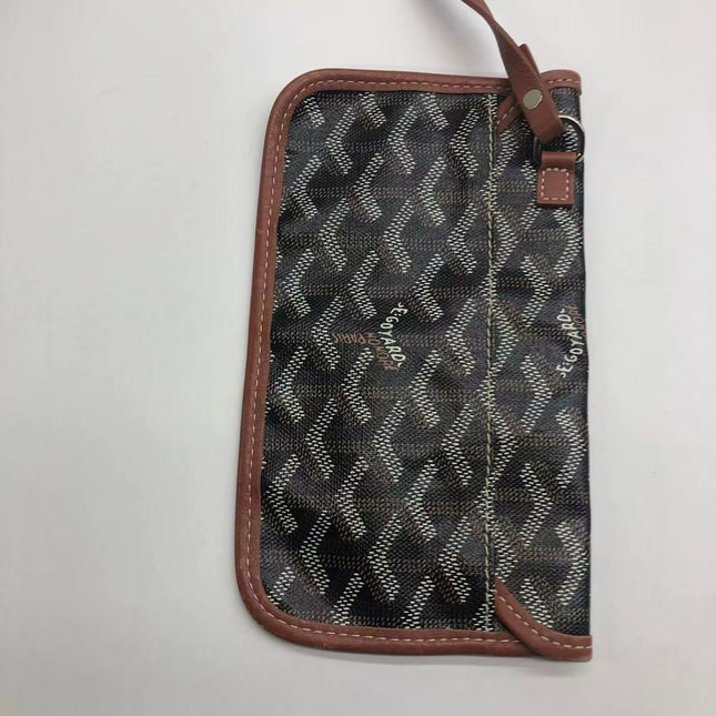 Goyard Saint Louis GM Tote Large Brown Goyardine Canvas 2016