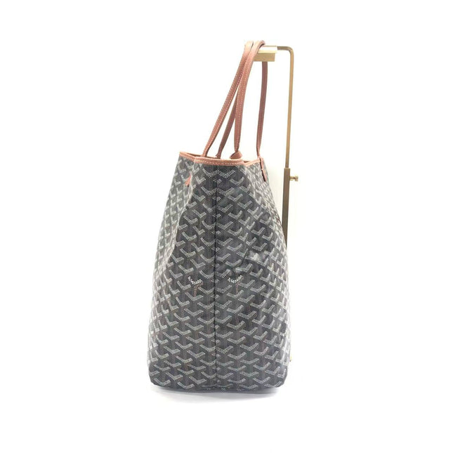 Goyard Saint Louis GM Tote Large Brown Goyardine Canvas 2016