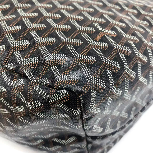 Goyard Saint Louis GM Tote Large Brown Goyardine Canvas 2016