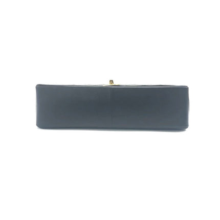 Chanel Classic Flap Vintage Black Lambskin Leather with Gold Hardware Chain Strap
