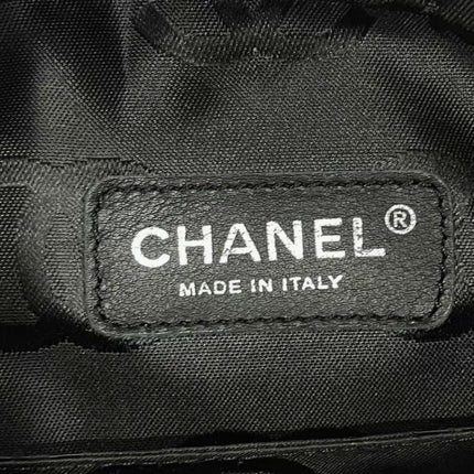 Chanel Cambon Large Pink Calfskin Leather Double Strap Handbag