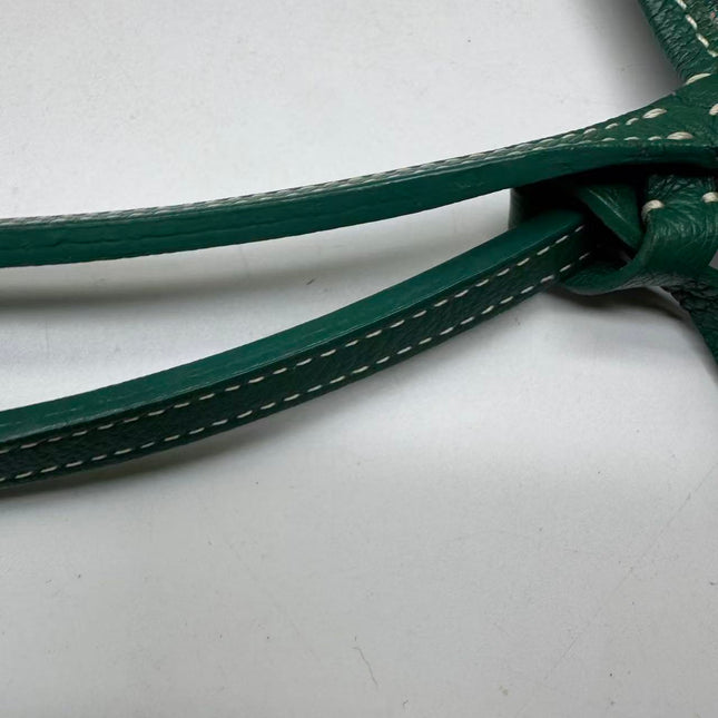 Goyard Saint Louis Tote GM Large 2019 Green Painted Canvas