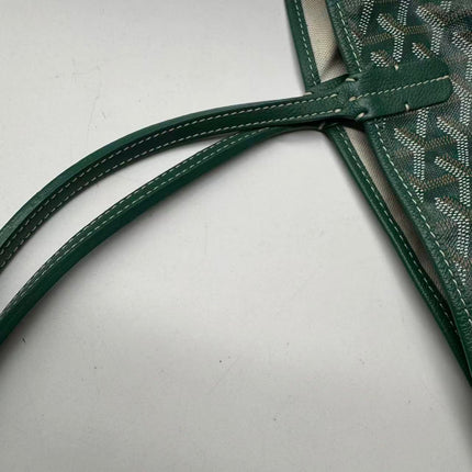 Goyard Saint Louis Tote GM Large 2019 Green Painted Canvas
