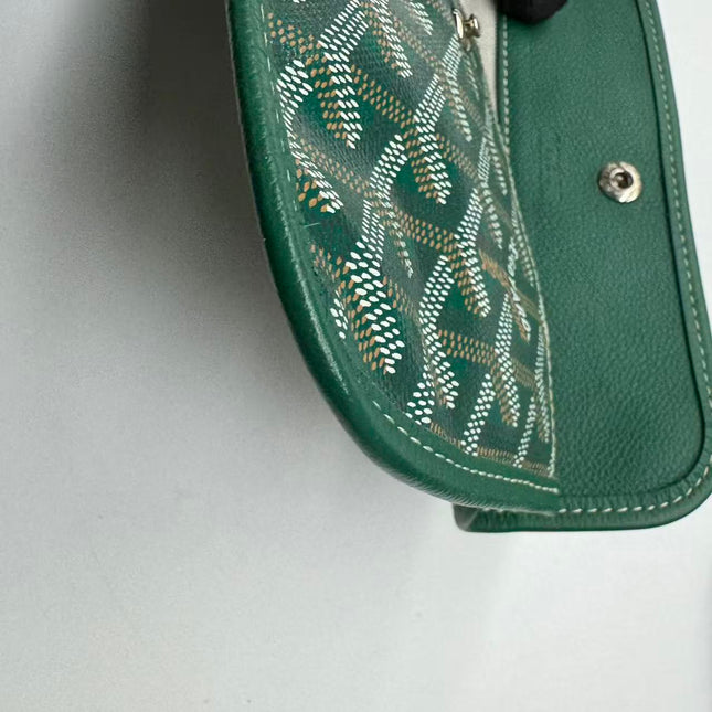 Goyard Saint Louis Tote GM Large 2019 Green Painted Canvas
