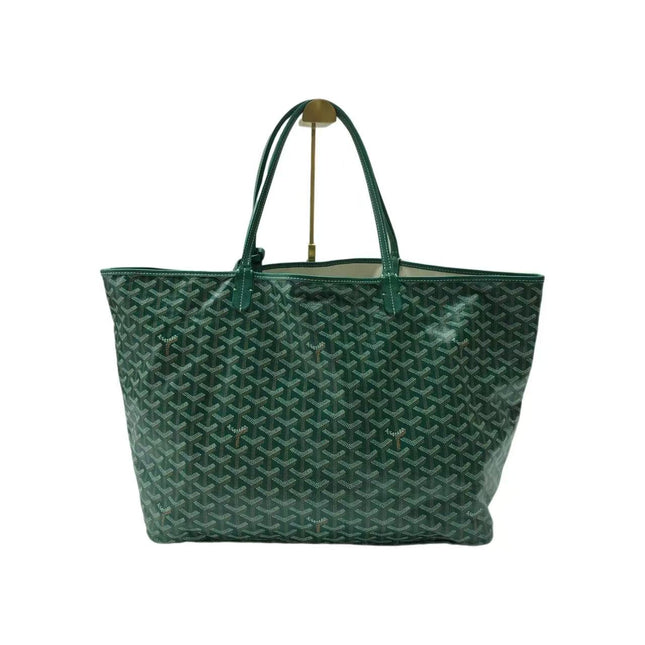Goyard Saint Louis Tote GM Large 2019 Green Painted Canvas