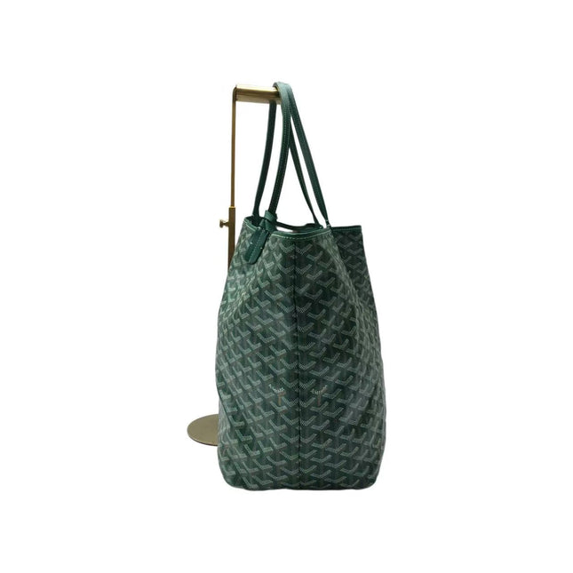Goyard Saint Louis Tote GM Large 2019 Green Painted Canvas
