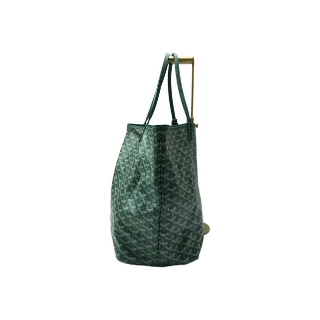 Goyard Saint Louis Tote GM Large 2019 Green Painted Canvas