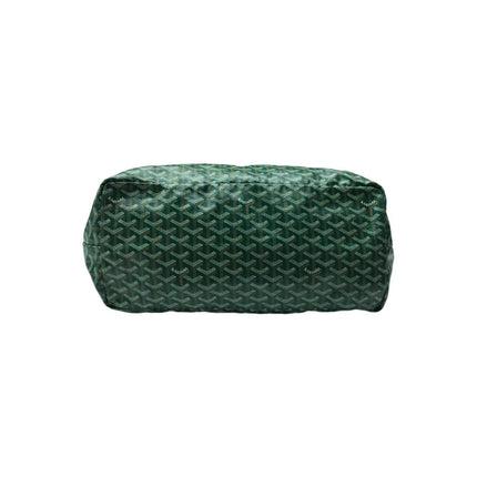Goyard Saint Louis Tote GM Large 2019 Green Painted Canvas