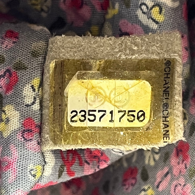 Chanel-Geldbörse mit Kette, klassischer Klappe, rotes Kaviarleder